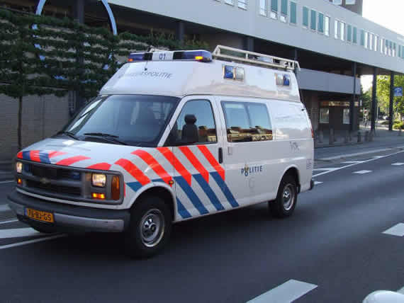 Шевроле Экспресс в голландской полиции