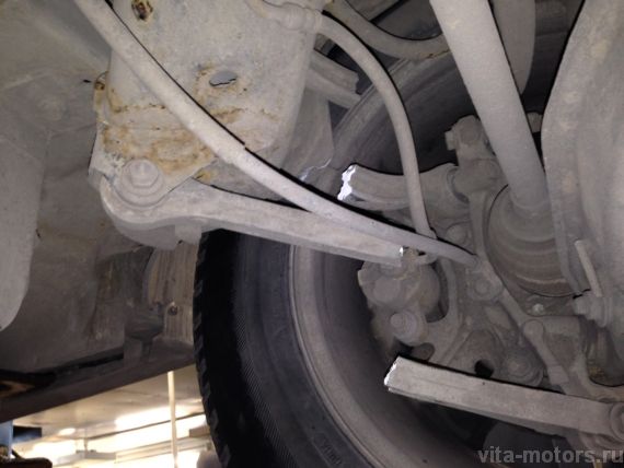 Сварка алюминиевых рычагов задней подвески Chrysler Pacifica в Вита-моторс